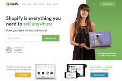 Shopify，一枚簡潔清新的國外電子商務(wù)平臺(tái)網(wǎng)站